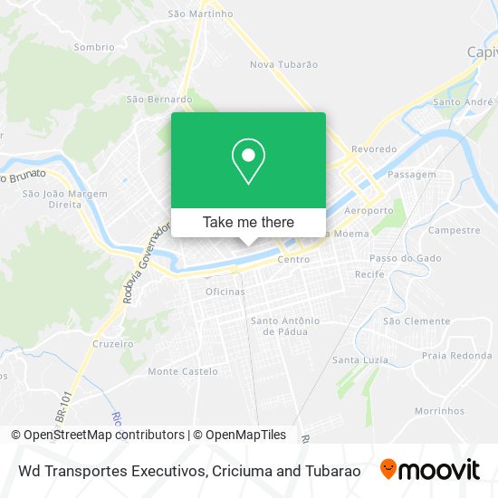 Mapa Wd Transportes Executivos