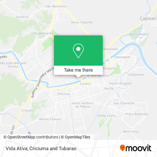 Vida Ativa map