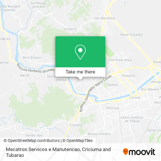 Mecatron Servicos e Manutencao map