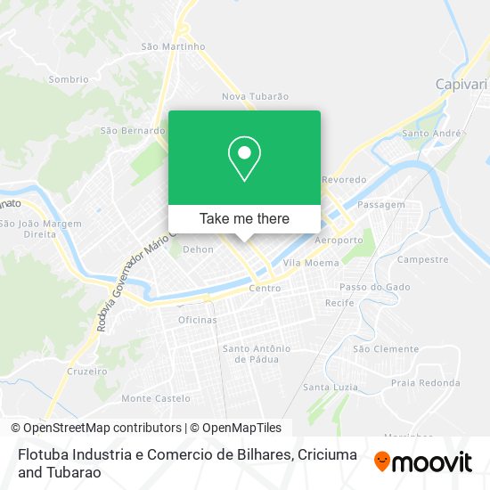 Flotuba Industria e Comercio de Bilhares map