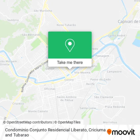 Condominio Conjunto Residencial Liberato map