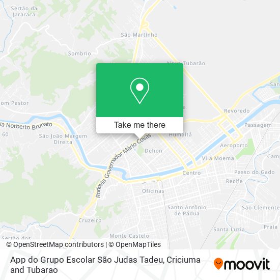 App do Grupo Escolar São Judas Tadeu map