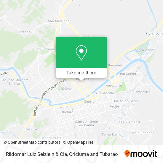 Rildomar Luiz Selzlein & Cia map
