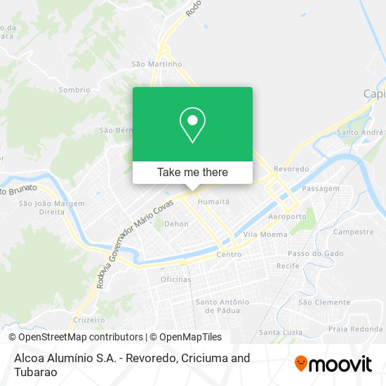 Alcoa Alumínio S.A. - Revoredo map