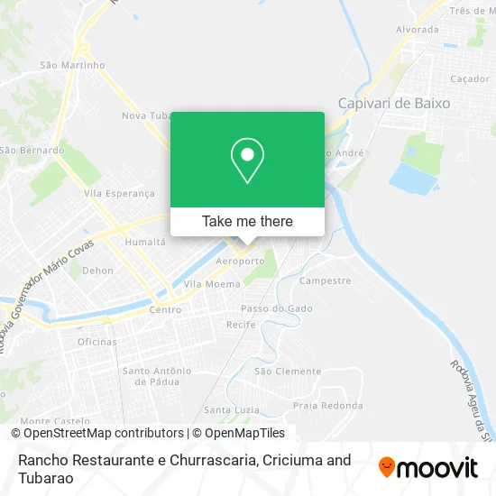Rancho Restaurante e Churrascaria map