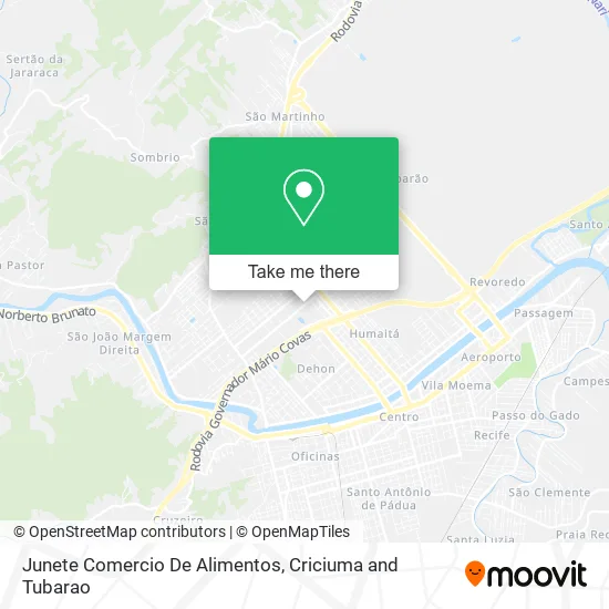 Junete Comercio De Alimentos map