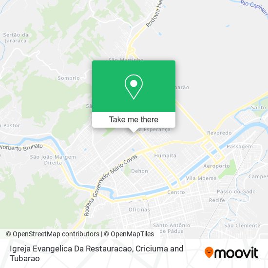 Igreja Evangelica Da Restauracao map