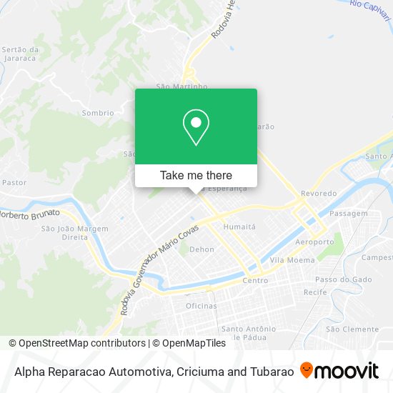 Alpha Reparacao Automotiva map