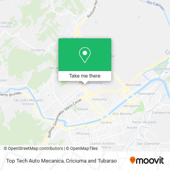 Top Tech Auto Mecanica map