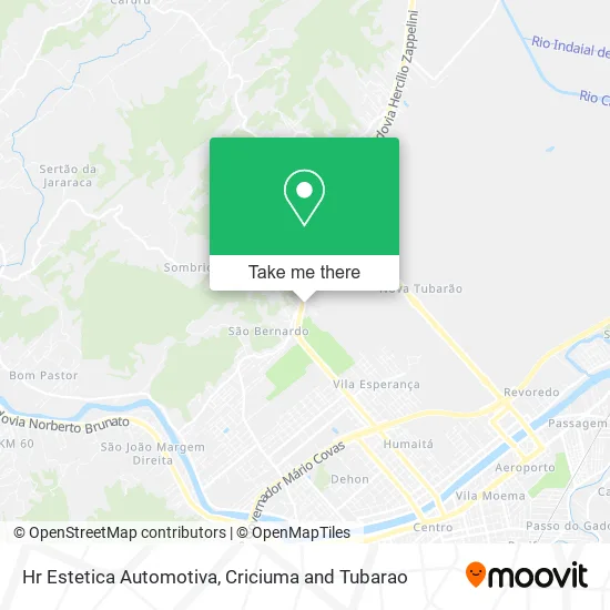 Hr Estetica Automotiva map