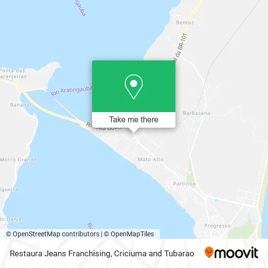 Restaura Jeans Franchising map