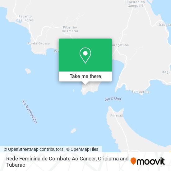 Rede Feminina de Combate Ao Câncer map