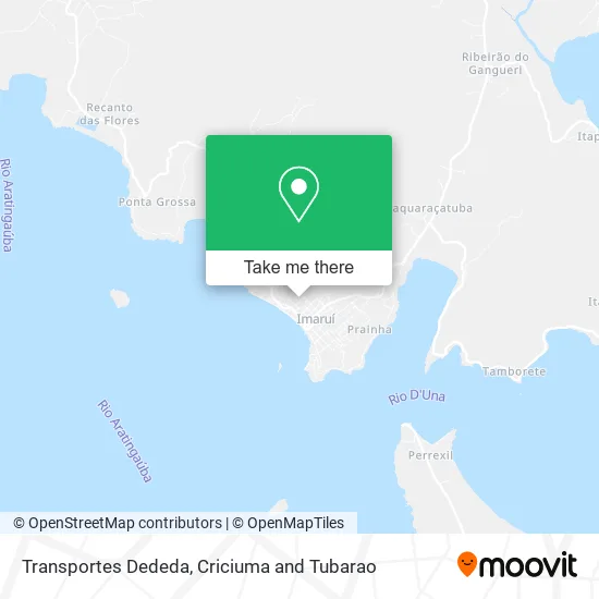 Transportes Dededa map