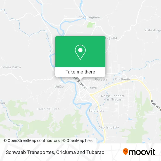 Schwaab Transportes map