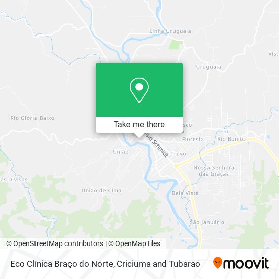 Eco Clínica Braço do Norte map