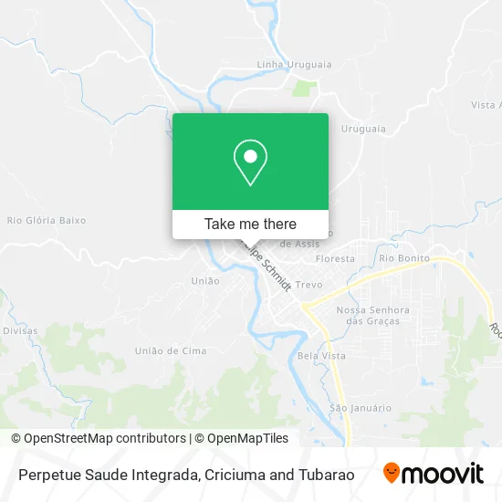 Perpetue Saude Integrada map