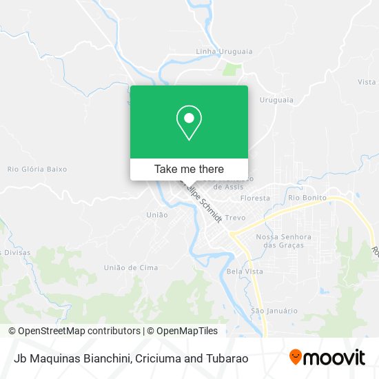 Jb Maquinas Bianchini map