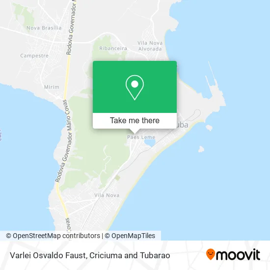 Varlei Osvaldo Faust map