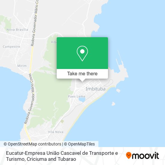 Eucatur-Empresa União Cascavel de Transporte e Turismo map