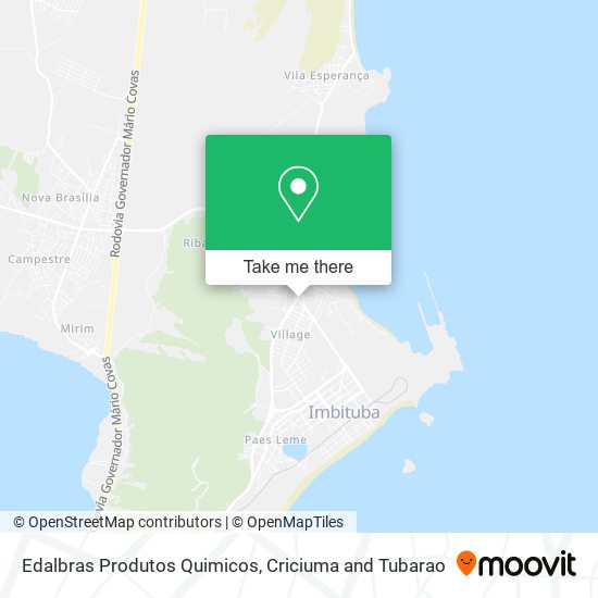 Edalbras Produtos Quimicos map