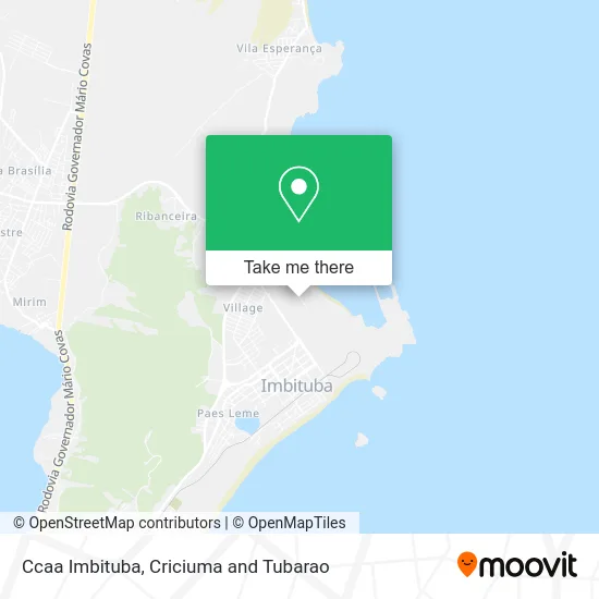 Ccaa Imbituba map