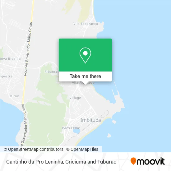 Cantinho da Pro Leninha map