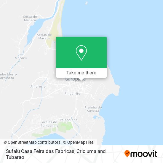Sufalu Casa Feira das Fabricas map
