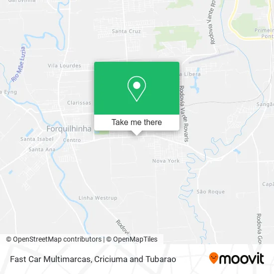Fast Car Multimarcas map