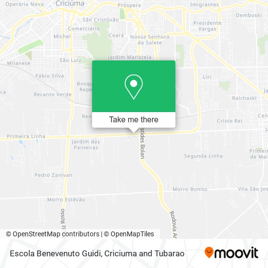 Escola Benevenuto Guidi map