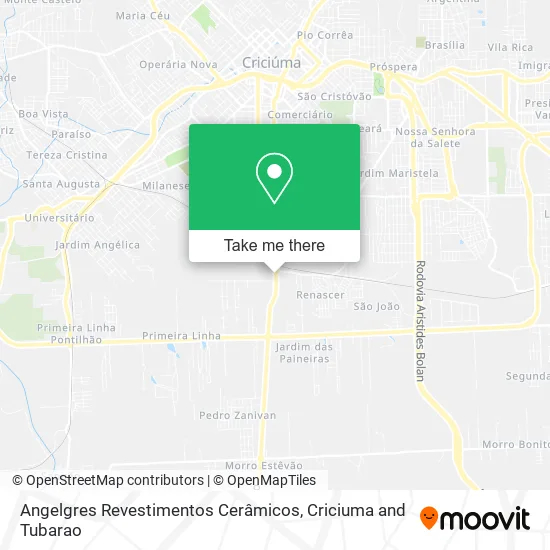 Angelgres Revestimentos Cerâmicos map