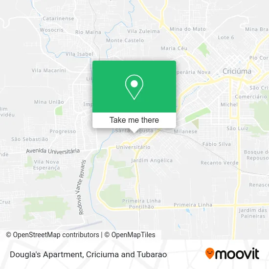 Dougla's Apartment map
