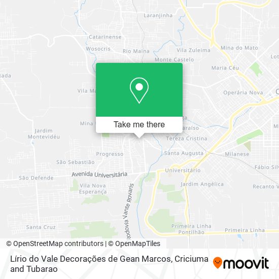 Lírio do Vale Decorações de Gean Marcos map