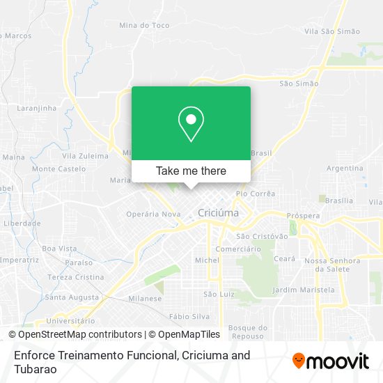 Enforce Treinamento Funcional map