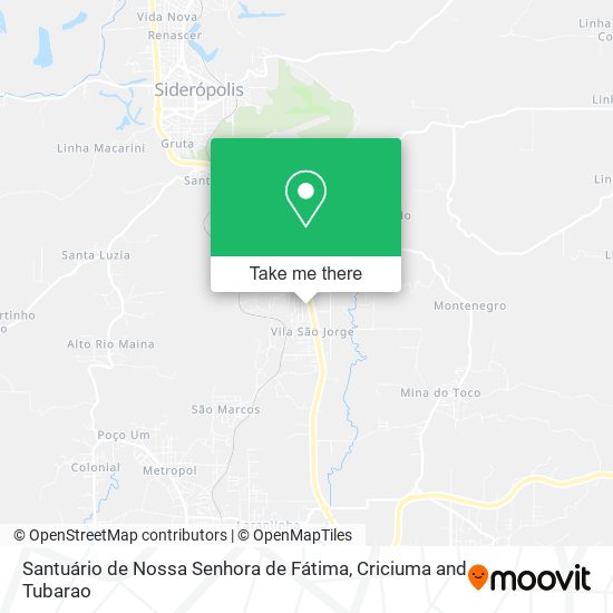 Santuário de Nossa Senhora de Fátima map