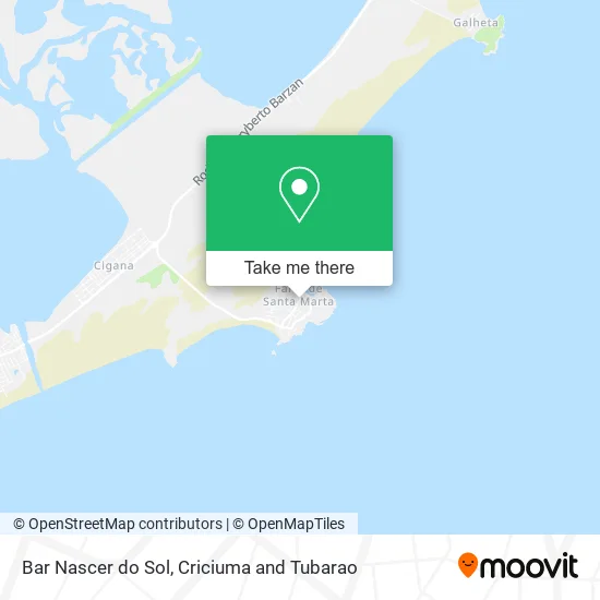 Bar Nascer do Sol map