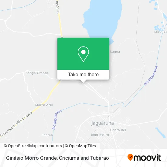 Ginásio Morro Grande map
