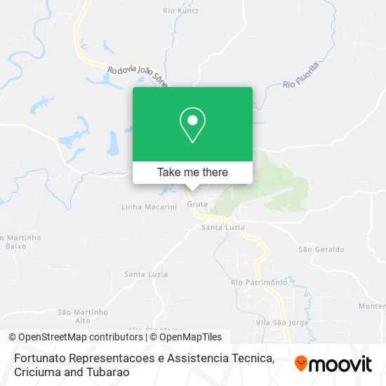 Fortunato Representacoes e Assistencia Tecnica map