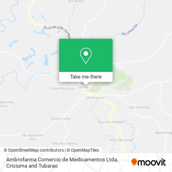 Ambrofarma Comercio de Medicamentos Ltda map
