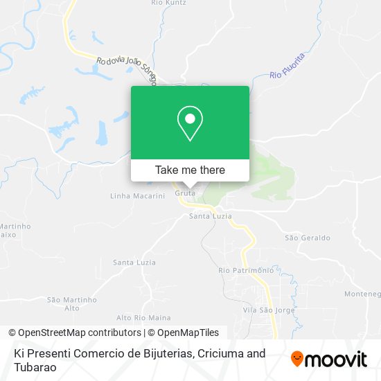 Ki Presenti Comercio de Bijuterias map