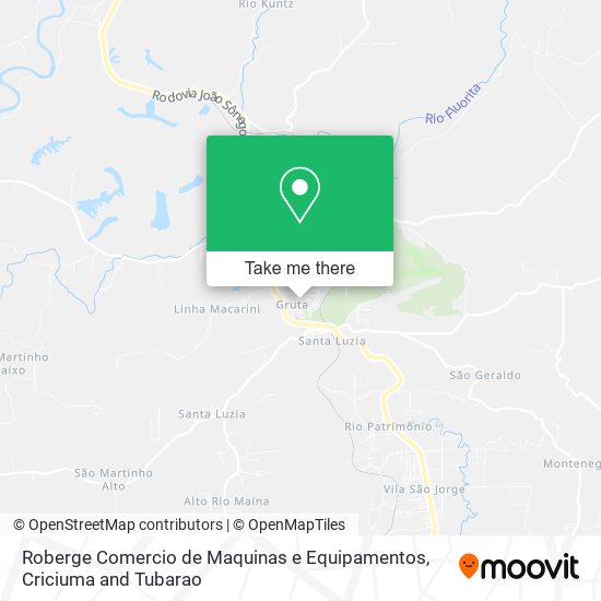 Roberge Comercio de Maquinas e Equipamentos map