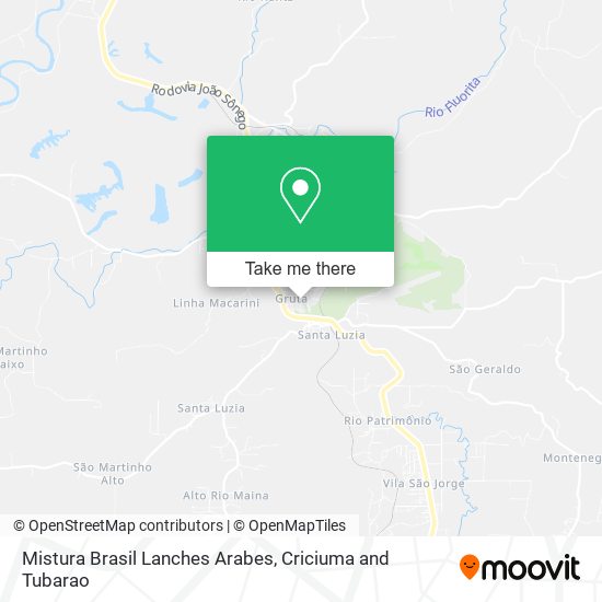 Mistura Brasil Lanches Arabes map
