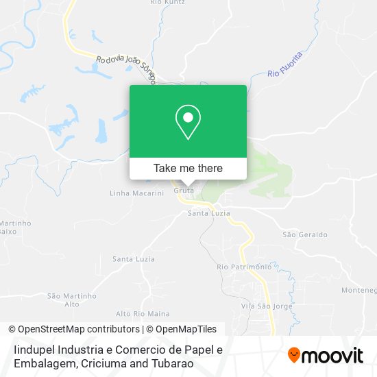 Iindupel Industria e Comercio de Papel e Embalagem map