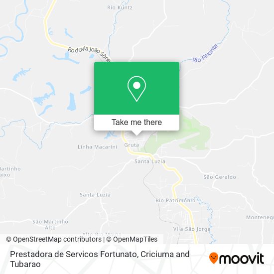 Prestadora de Servicos Fortunato map
