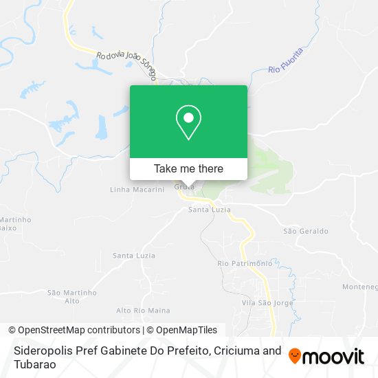 Sideropolis Pref Gabinete Do Prefeito map