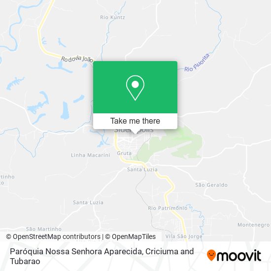 Paróquia Nossa Senhora Aparecida map