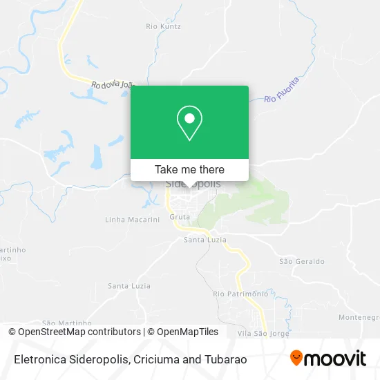 Eletronica Sideropolis map