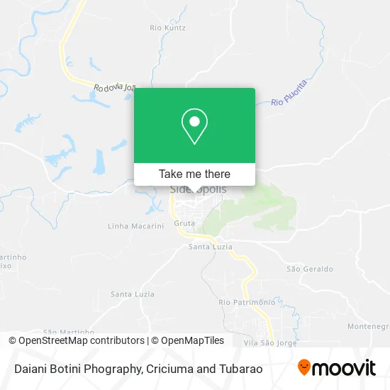Daiani Botini Phography map