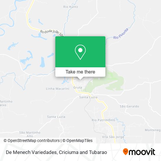 De Menech Variedades map
