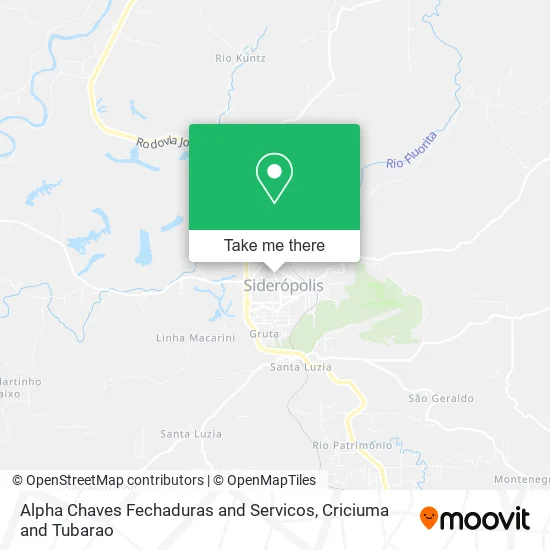 Alpha Chaves Fechaduras and Servicos map