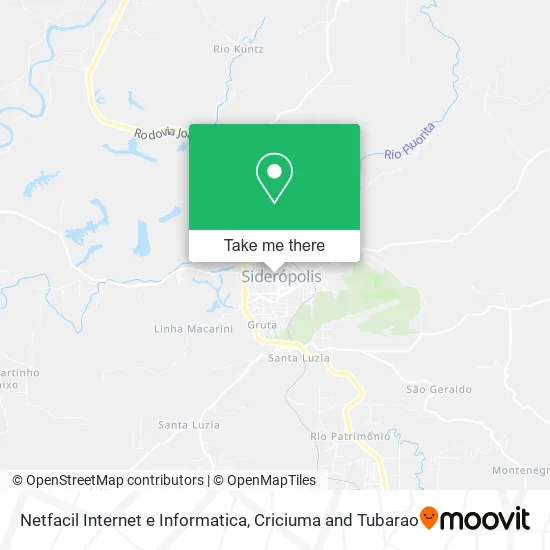 Netfacil Internet e Informatica map